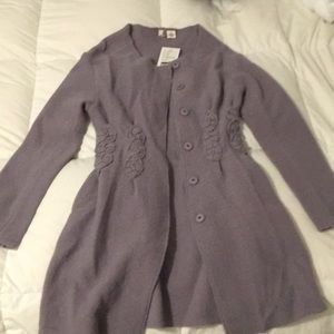 NWT Anthropologie Sweater Coat